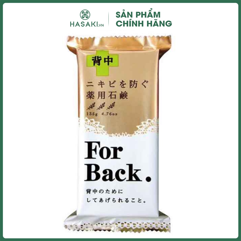 Xà Phòng Làm Giảm Mụn Pelican Lưng For Back Medicated Soap 135g Hasaki Sản Phẩm Chính Hãng