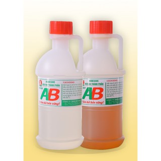 Keo AB 2 thành phần gắn gỗ cặp 600g