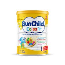 Sữa bột SUNCHILD COLOS 1+ cận date 2024