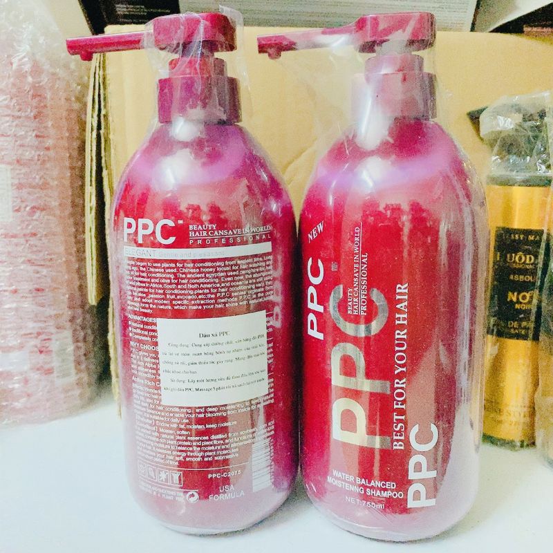 Dầu Gội Xả Phục Hồi PPC 750ml X 2