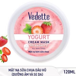 Mặt nạ sữa chua vedette 120g
