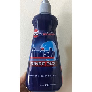 Nước làm bóng finish 400ml dùng cho máy rửa chén bát