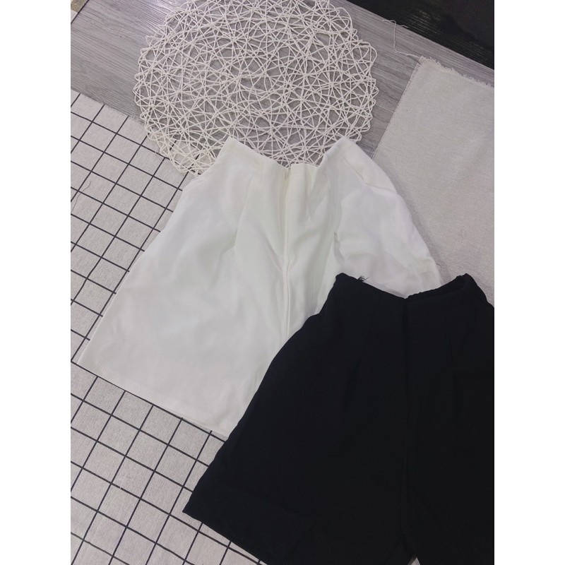 [GIÁ HUỶ DIỆT] Quần Shorts Tuyết Mưa Khoá Trước - Quần Đùi Vải Mặc Ở Nhà Đi Chơi Chất Đẹp(ảnh thật video)