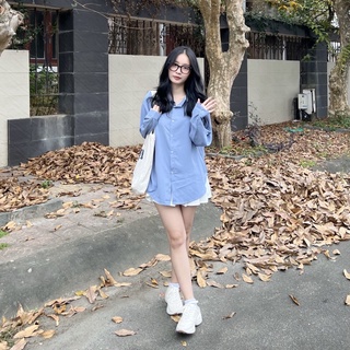 ÁO SƠ MI LỤA TRƠN ULZZANG NHIỀU MÀU (ảnh thật)