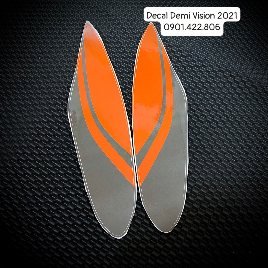 Tem Decal dán đèn demi xe Vision 2021