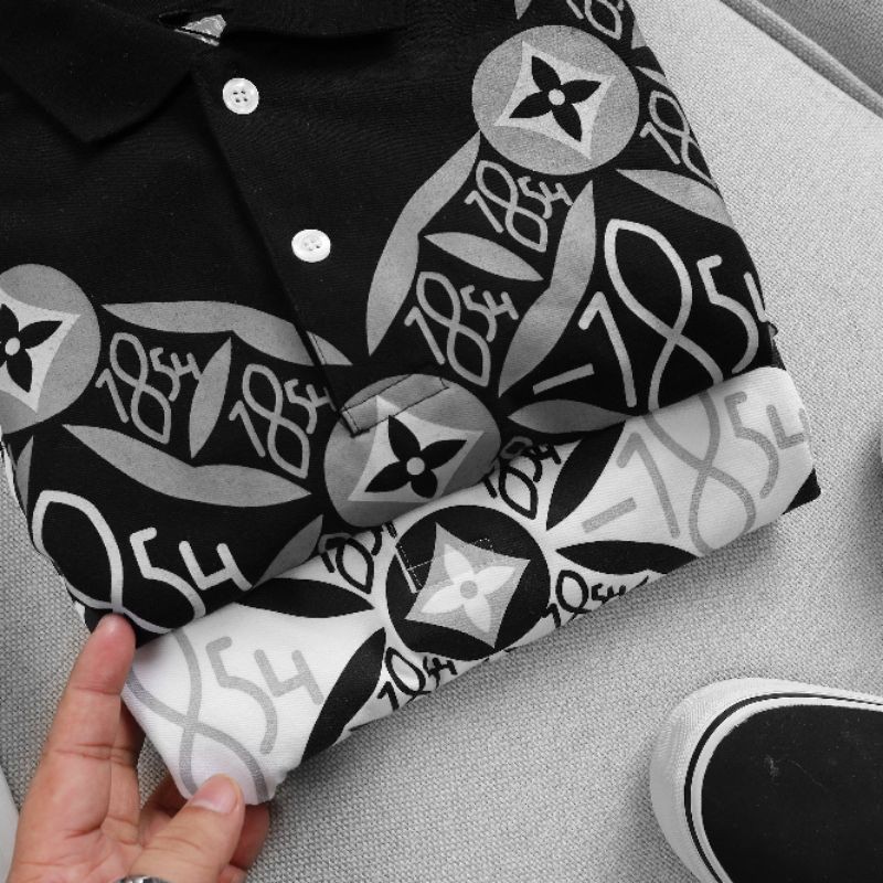 ( Size từ 50-110kg) Áo thun nam cổ trụ in. | BigBuy360 - bigbuy360.vn