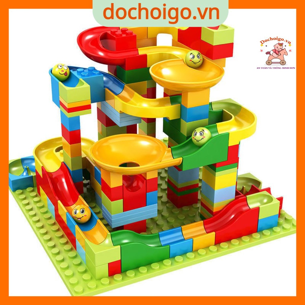 Đồ chơi phát triển trí tuệ cho bé, bộ xếp hình lắp ráp 165-520 chi tiết dochoigo.vn