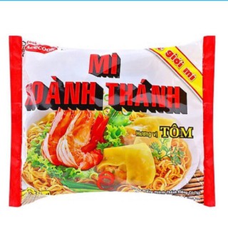 Combo 30 gói Mì hoành thánh tôm 76g
