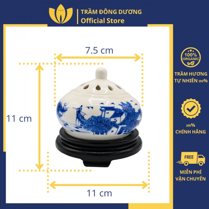 Lư điện xông trầm hương - Lư điện xông tinh dầu - Có chức năng hẹn giờ - Điều chỉnh nhiệt độ - Giá rẻ - Bảo hành 1 năm