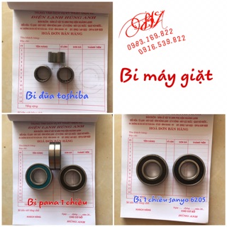 Bi máy giặt 1 chiều sanyo ,pana , bi đũa toshiba