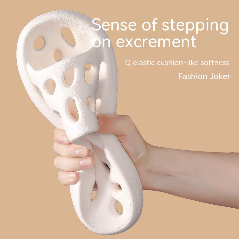 Dép Đi Trong Nhà Tắm Chống Trượt Thoáng Khí Thời Trang Cho Cặp Đôi