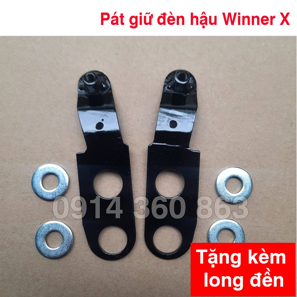 Pat gắn cảng sau Winner x, Pass bợ giữ đèn hậu (Pát rời chế) khi thay cảng