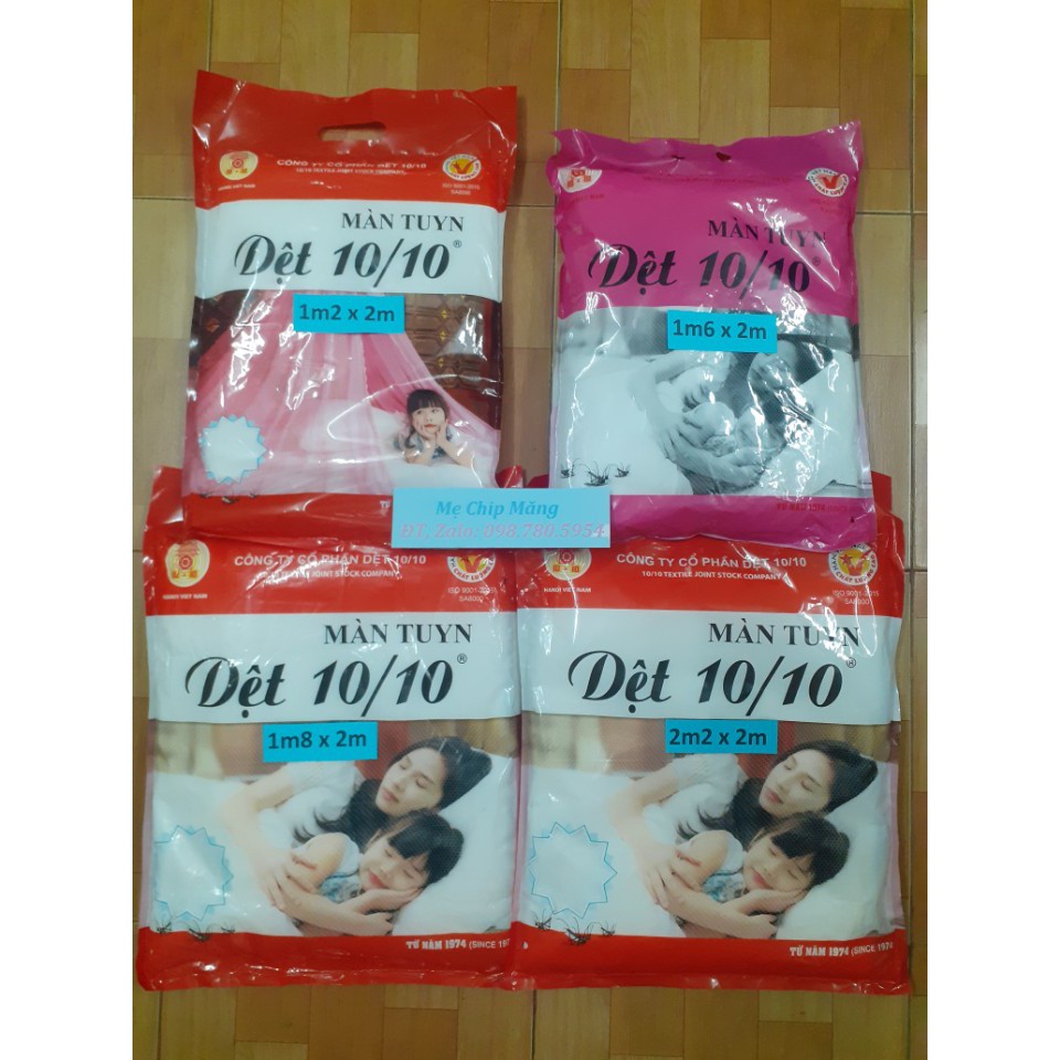 Màn Tuyn 10-10 Chính Hãng, Màn Tuyn Chống Muỗi Có Cửa Và Không Cửa Đủ Kích Thước