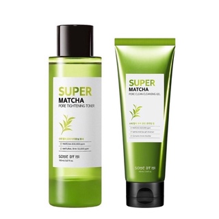 COMBO Sữa Rửa Mặt + Toner Some By Mi Super Matcha Fullsize