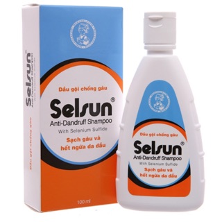 Dầu gội chống gàu selsun chai 100 ml và 50 ml