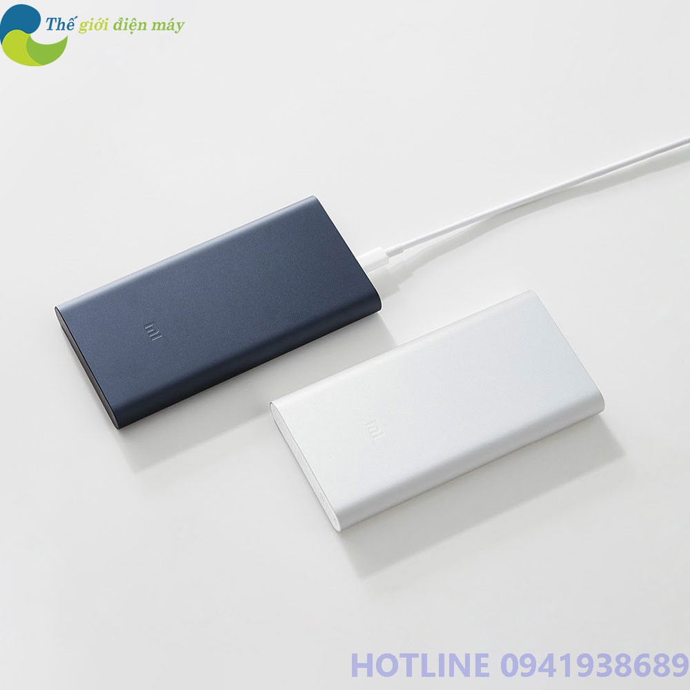 Pin sạc dự phòng Xiaomi 10000mah Gen 3 - Bảo hành 6 tháng - Shop Thế giới điện máy