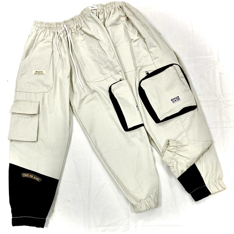 Quần kaki túi hộp