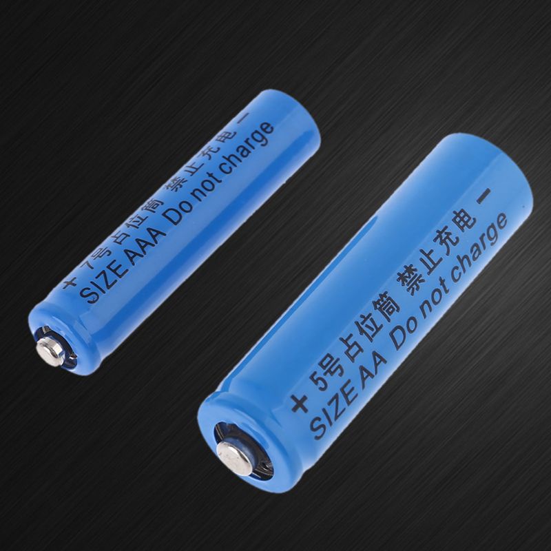 Vỏ bọc pin giả hình trụ 14500 LR6 AA AAA LR03 10440