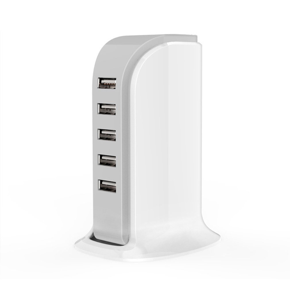 [HT11]5 Port USB Charger Rapid Charging Station Desktop Travel Hub USB Splitter