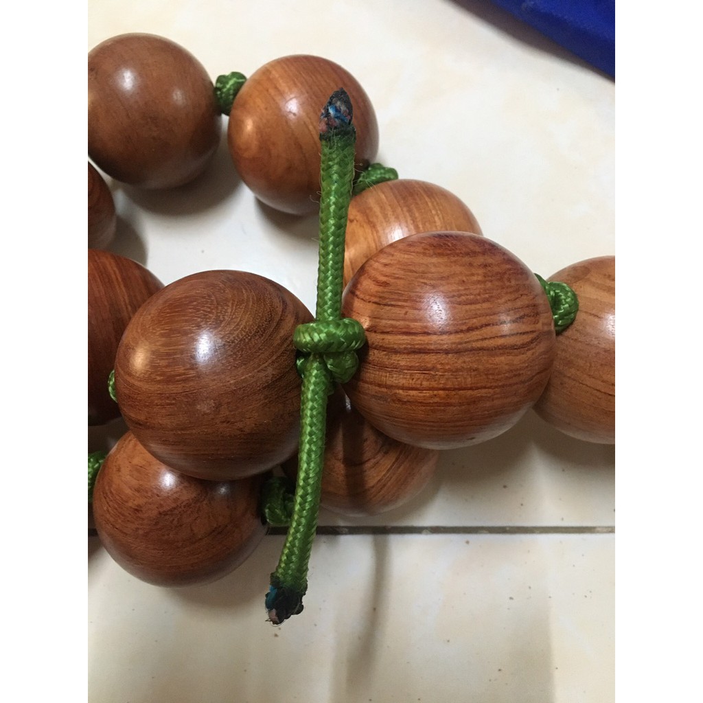 Vòng lắc eo hạt gỗ , Vòng tràng lắc eo 35 hạt gỗ Hương ( hình thật )