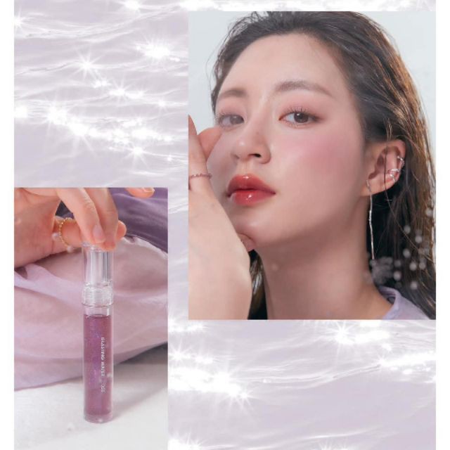 Son Tint Bóng Cho Đôi Môi Căng Mọng, Mịn Mượt Romand Glasting Water Gloss 4.5g