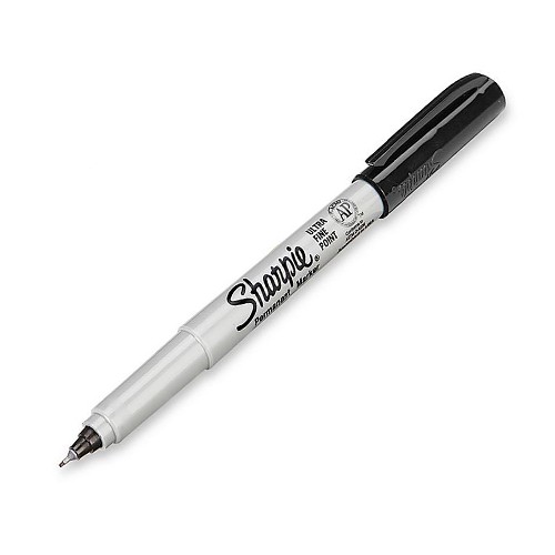 Bút lông dầu ngòi kim vẽ đa chất liệu Sharpie Ultra Fine