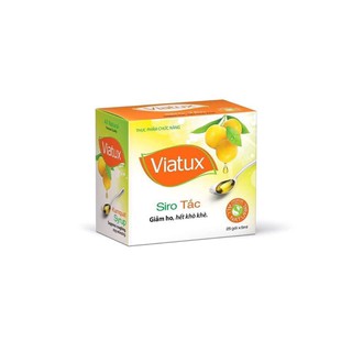 Siro ho viatux vị tắc hộp 25 gói