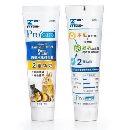 Dr Bunny, Jonsanty Gel dưỡng lông, tốt cho sức khỏe và tiêu búi lông tắc ruột cho Thỏ, bọ ú, hamster