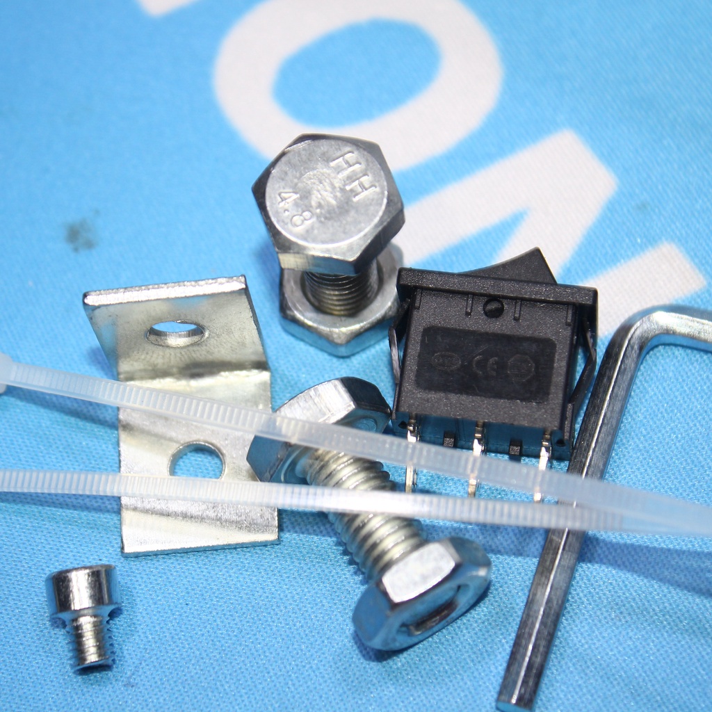 Đèn trợ sáng bi cầu mini 2 chế độ xe máy loại 1 hộp có nguồn