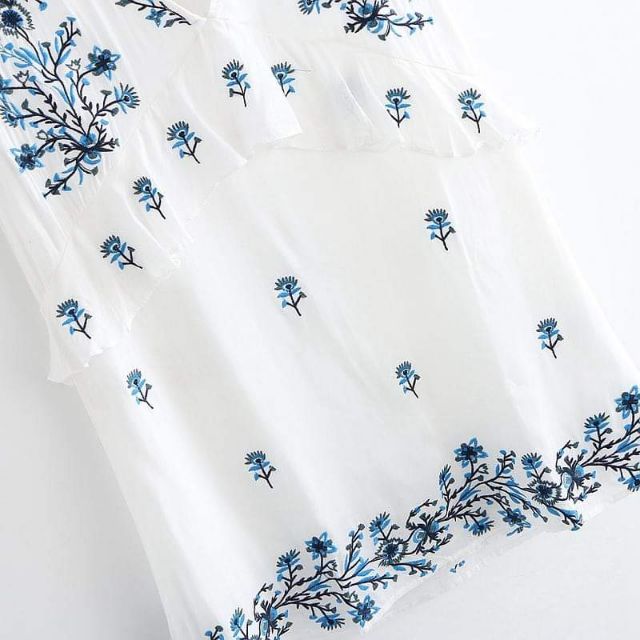 Đầm thêu Zara- D0047