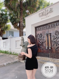 Bigsize Áo lệch vai A115