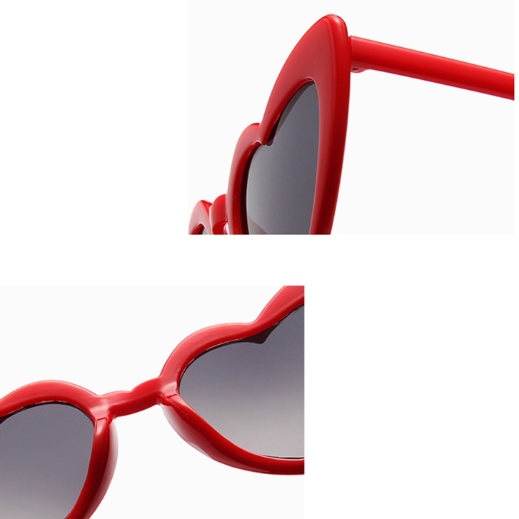 Kính Mát Hình Trái Tim Thời Trang Cho Nữ