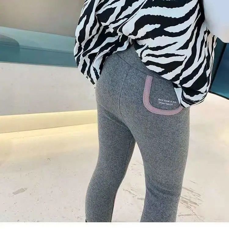 Quần Legging Có Túi Thời Trang Xuân Thu Mới Cho Bé Gái