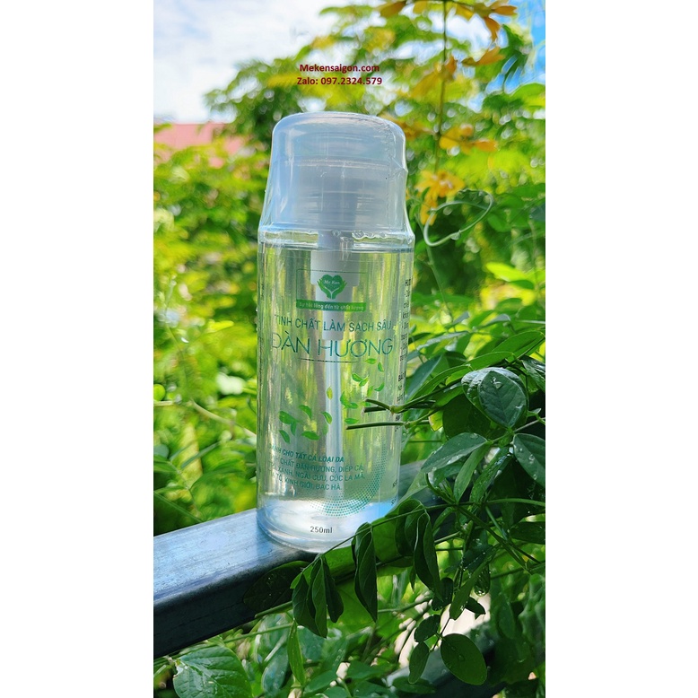 TINH CHẤT ĐÀN HƯƠNG MẸ KEN-Chai 250ml-Tinh chất tẩy trang làm sạch sâu organic Mẹ Ken