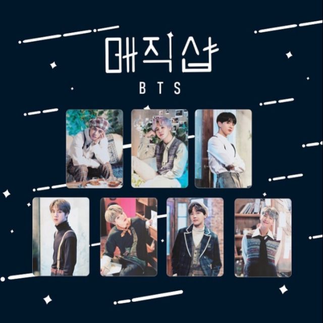 BTS 2019 5th Muster Polaroid Photocards