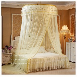 Màn Công Chúa Cao Cấp - Màu Vàng Be