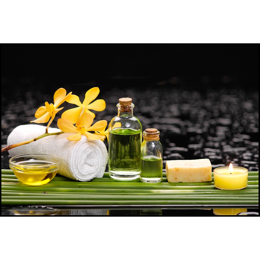 Tranh dán tường dán kiếng trang trí spa, beauty salon, tiệm nail, tiệm tóc nhiều mẫu và kích thước lựa chọn