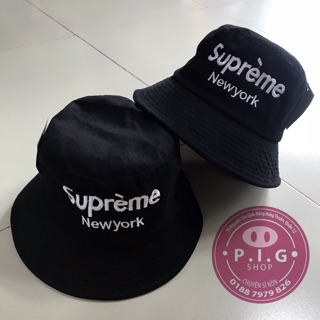 Nón Bucket,nón tai bèo,nón rộng vành Supreme Newyork ☘️