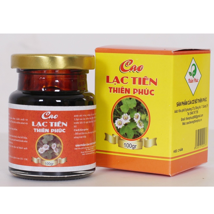 Lọ 100g Cao lạc tiên Thiên Phúc - Giải nhiệt, an thần hỗ trợ mất ngủ hiệu quả