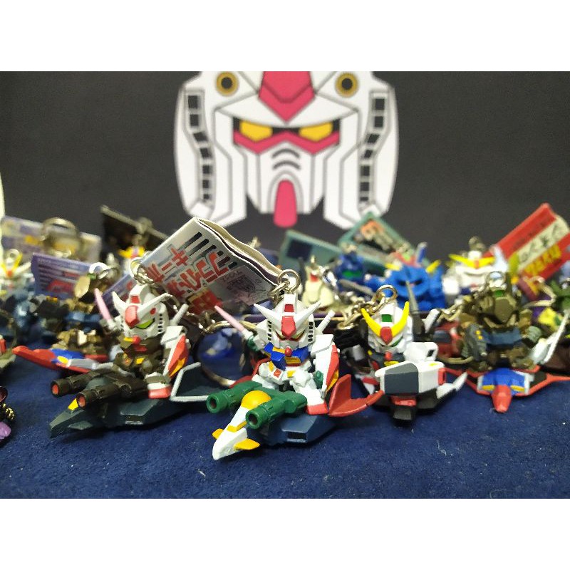 Móc khoá gundam móc khoá phi thuyền gundam sd gashapon 2nd