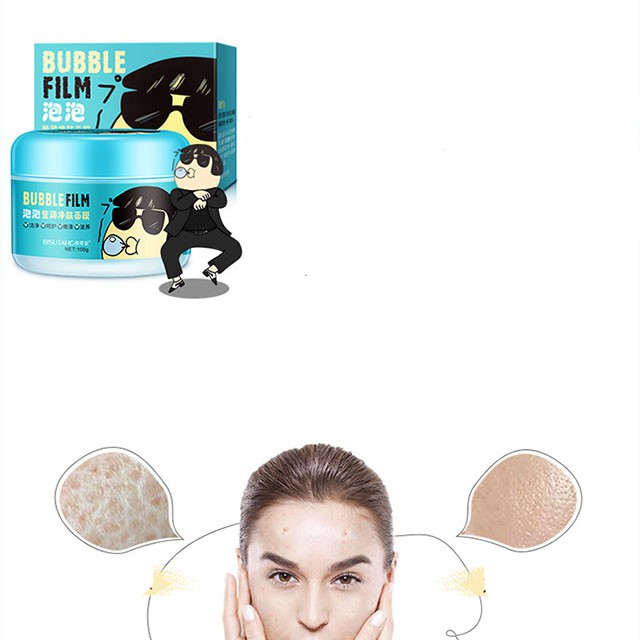 Mặt Nạ Thải Độc Sủi Bọt Bisutang Bubblefilm 100g