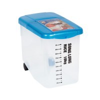 Thùng Đựng Gạo 10kg ,15Kg Nhựa Song Long Có Bánh Xe Tiện Lợi -  Thùng Đựng Gạo Nhà Bếp ,Chung Cư Cực Kì Gọn Gàng | BigBuy360 - bigbuy360.vn