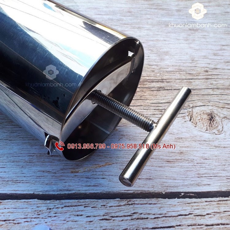 Khuôn làm giò inox 1kg - 2kg , khuôn giò xào hay khuôn làm giò thủ