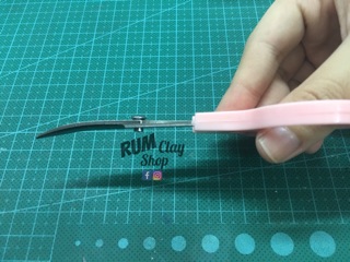 Kéo tỉa đầu cong ( cắt tỉa đất sét)