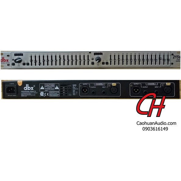 SIÊU RẺ--Lọc âm Equalizer dbx 215S tặng Jack chuyển