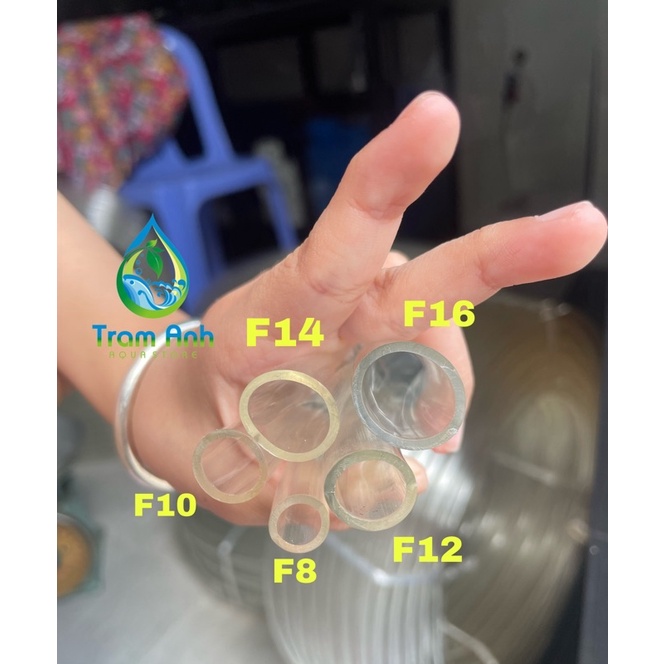 Ống tio - ống nước mềm trong suốt F16 - F14