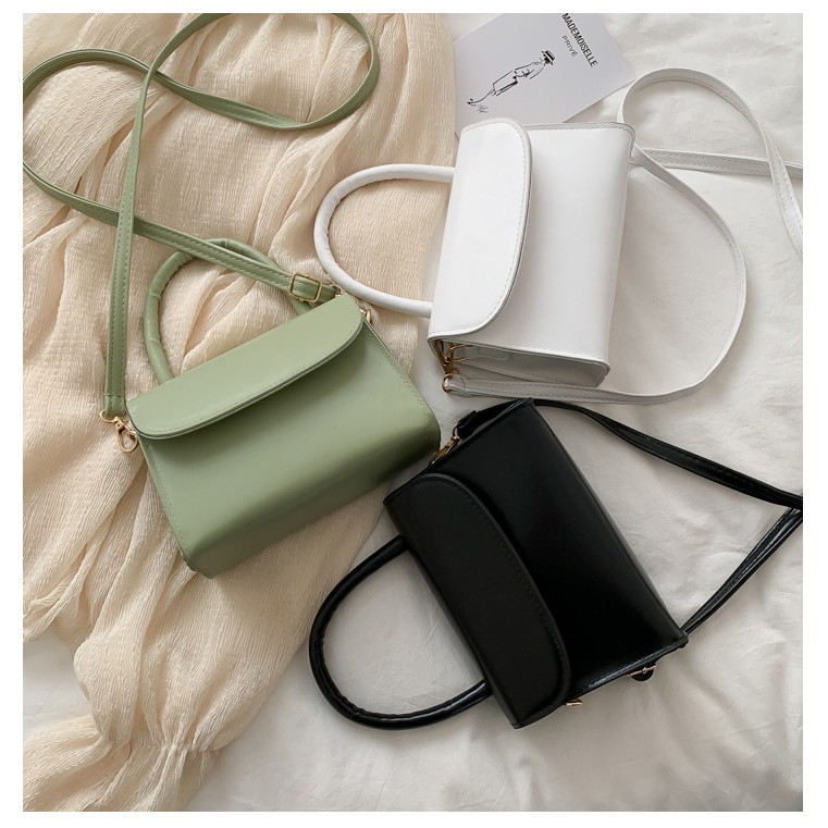 TÚI XÁCH NỮ ĐEO CHÉO DA TRƠN MỀM TT 22