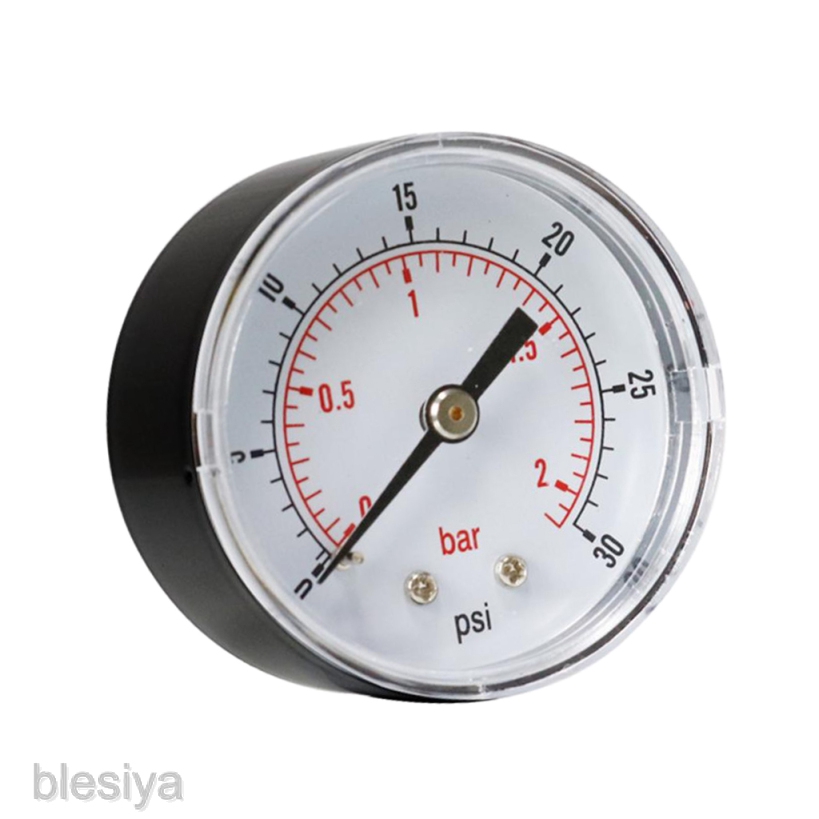 Đồng Hồ Đo Áp Suất Trục 0-30 PSI 1 / 4Bsp 0-2bar