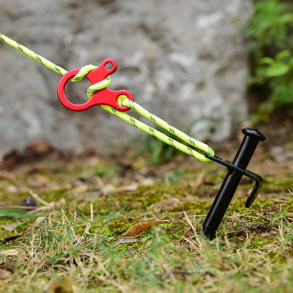 Khóa Dây Dựng Lều 3 Lỗ Bằng Hợp Kim Nhôm