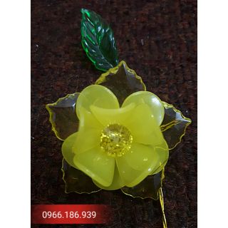 Combo nguyên liệu hoa mai pha lê M1 bóng